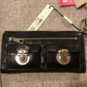Marc Jacobs quilted black Long wallet